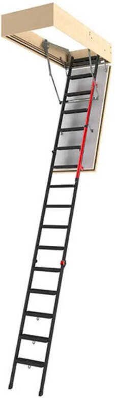 Echelle Direct - Bodenleiter 3,60m mit Brandschutz 60 min - Deckenöffnung 86x140cm - LMF60/86144-360