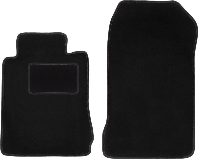 Vordere Matten schwarz für: Mercedes E W210 Limousine, Kombi (1995-2003)