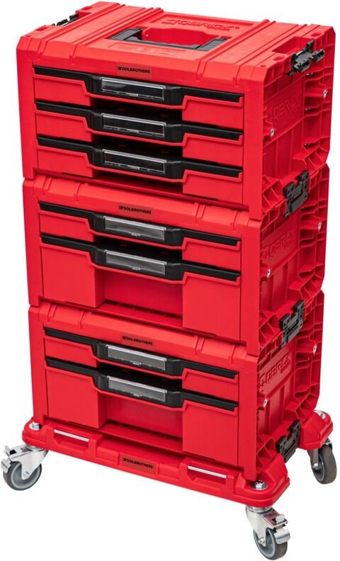 Toolbrothers - rhino l ultra Drawer Set 2x Drawer 2 + 1x Drawer 3 + Rollbrett