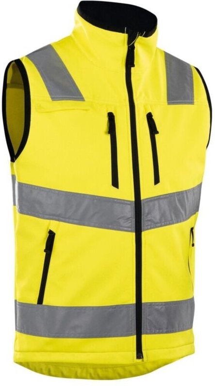 Blakläder Warnschutz-Softshell-Weste, gelb, Unisex-Größe: 2XL