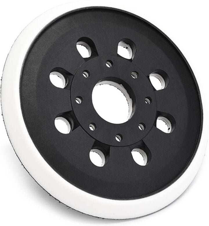 125 mm Schleifpad für Bosch PEX 220 A, PEX 220 AE, für Skil 7402 Skil 7490, 8 Löcher, selbsthaftend, Schleifscheiben für...