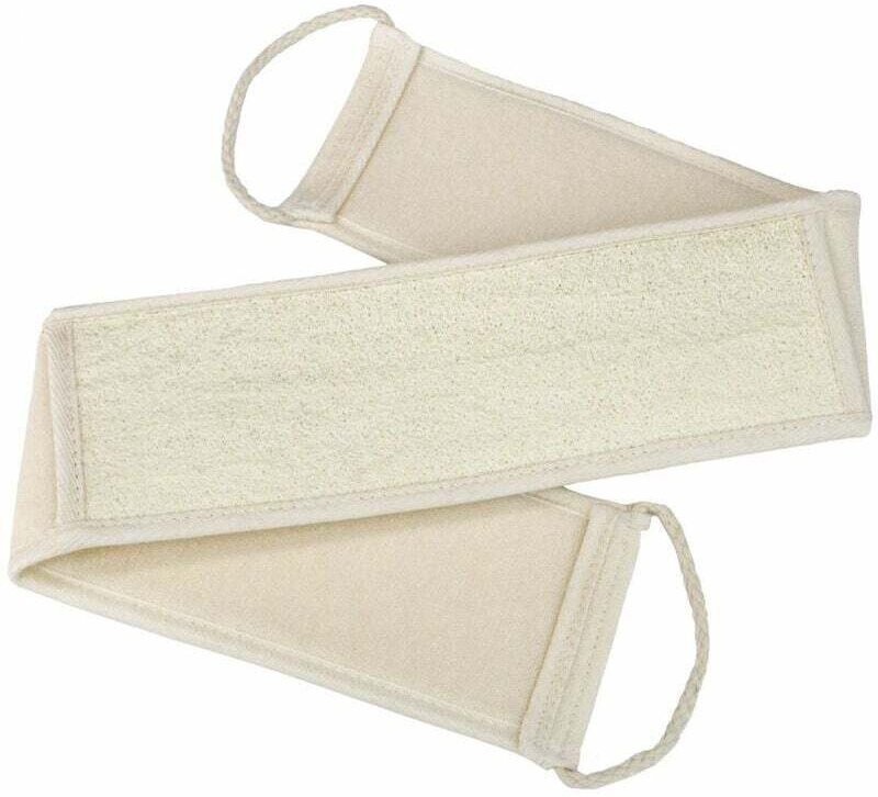 CHOYCLIT Peeling-Duschgurt, Luffa-Rückenschrubber 80 x 10 cm