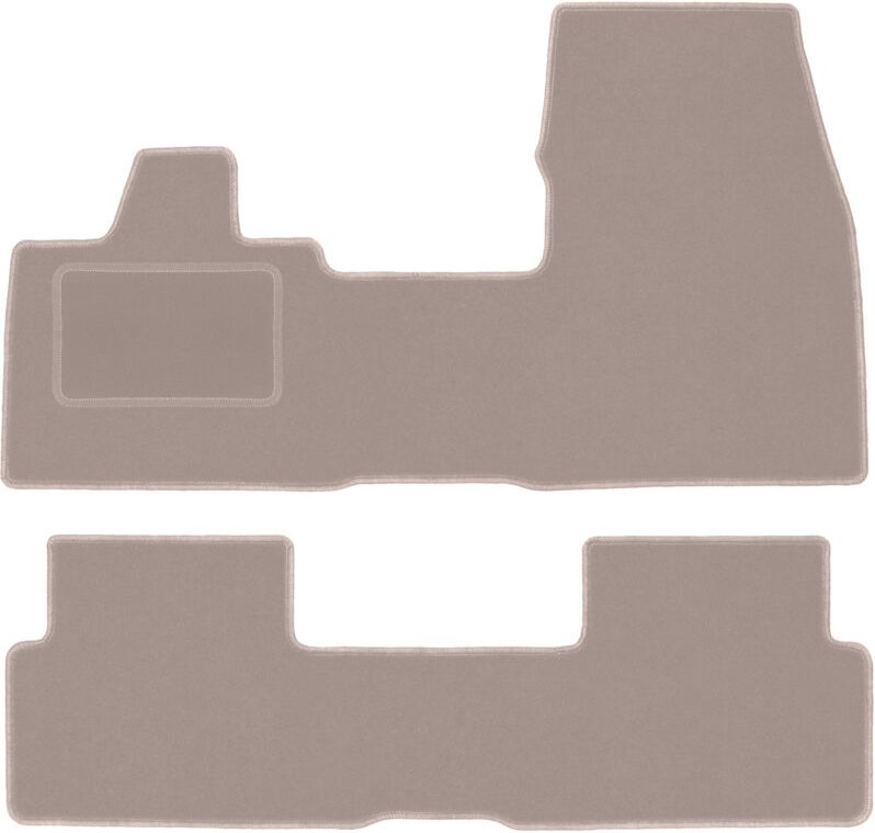 Beige Veloursmatten für: BMW I3 L01 Fließheck (2013-)