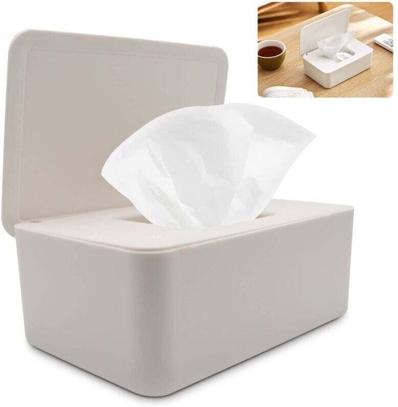 Baby-Feuchttücherbox, Baby-Feuchttücherspender, Maskenspender, Feuchttücher-Aufbewahrungsbox, Feuchttücherbox, Feuchttüc...