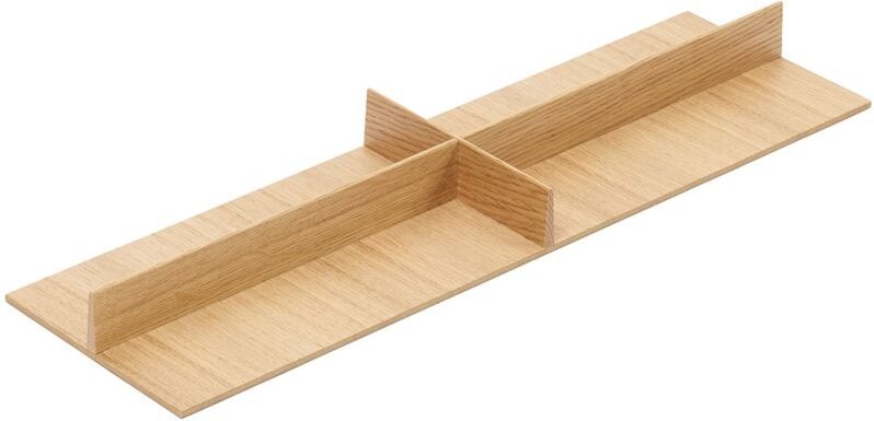 Kesseböhmer - Funktionseinsatz Kreuz, Trennsteg, Besteckeinsatz FineLine, Eiche