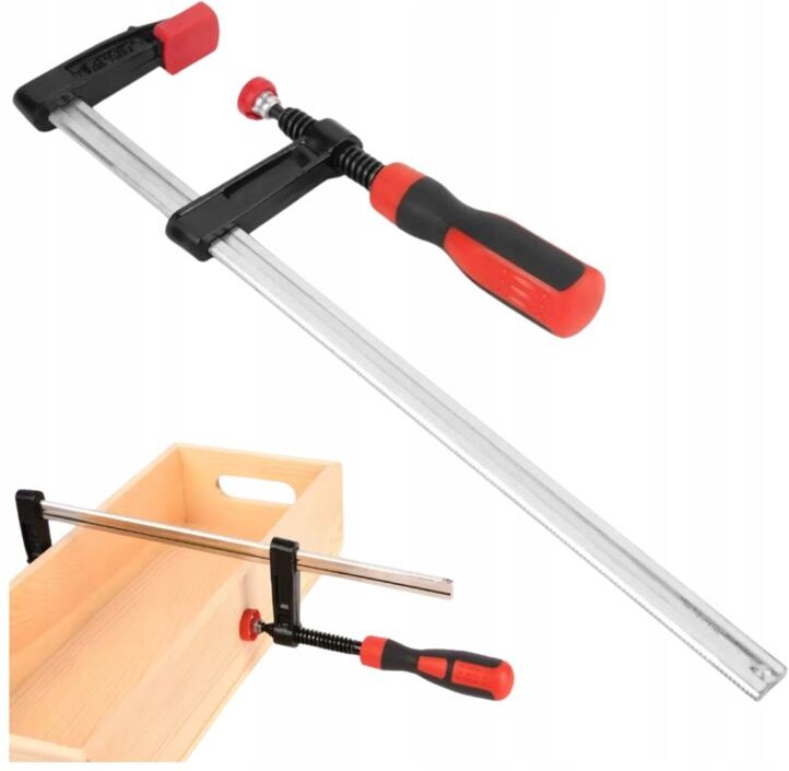 Zimmermannszwinge 300x120mm TYP F Werkstatt Stahl Für Holz