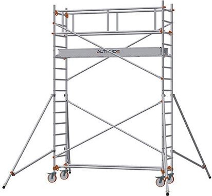 1Rollgerüst 1 Bühne - Max. Arbeitshöhe 3.90m - 613822