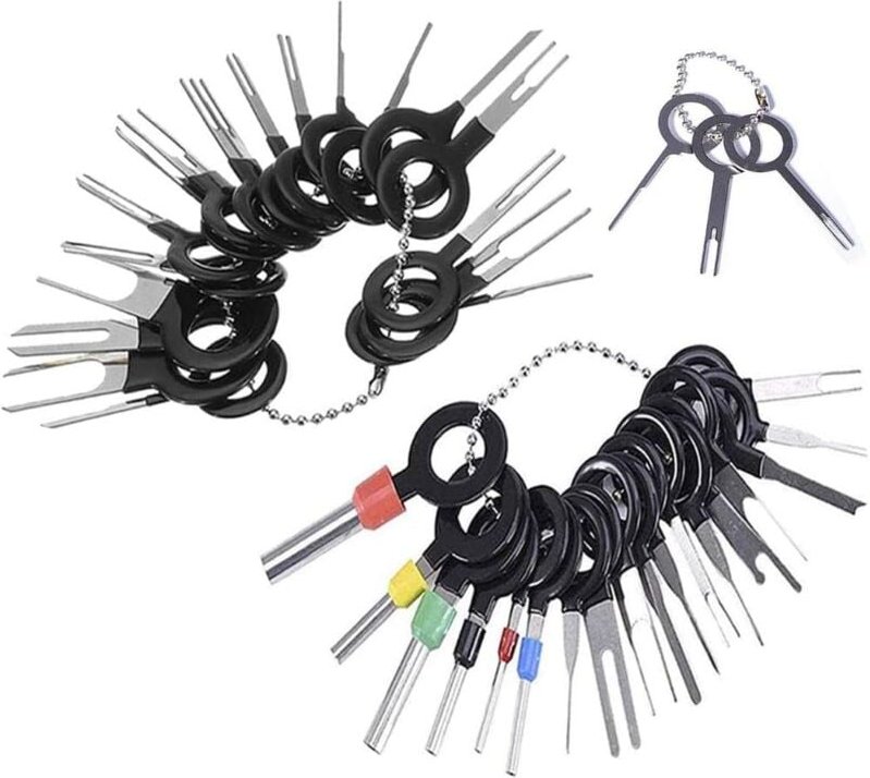 Ersandy - 39-teiliges Werkzeugset zum Entfernen von Klemmen. Werkzeug zum Entfernen von Klemmen