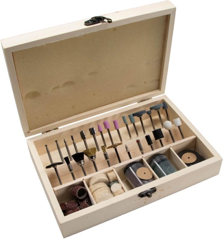 Beast - 100 tlg Minitool Mini Bohrmaschine Multitool Zubehör Set im Koffer