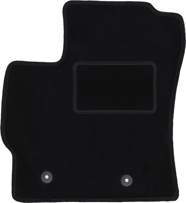 Fahrermatte schwarz für: Toyota Corolla E14 / E15 Kombi, Limousine (2007-2012)