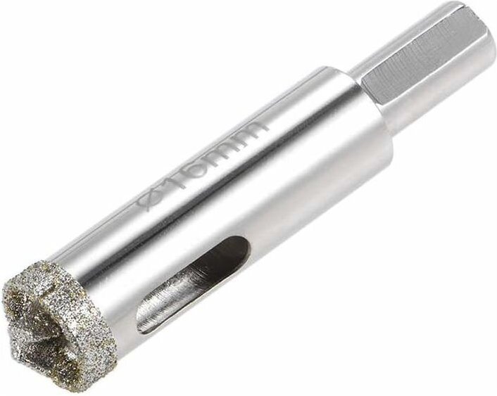 Crediri Diamant-Lochsäge mit Zentrierführung für 16 mm Glasporzellanfliesen