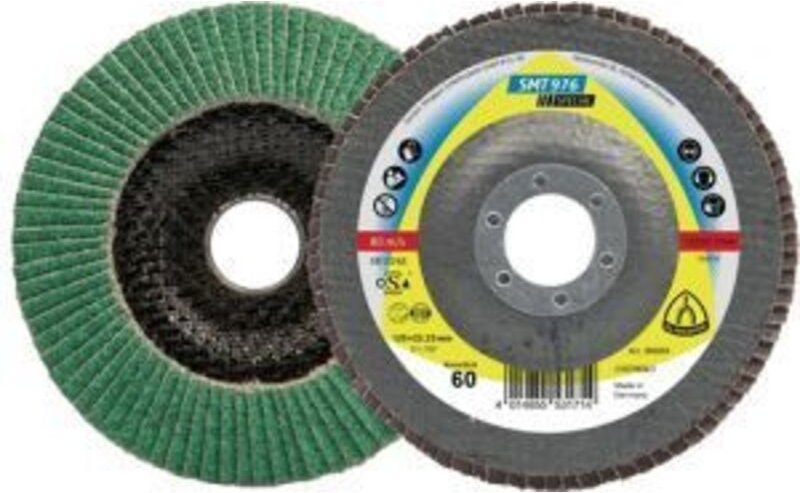 Thumbnail - Fächerschleifscheibe SMT 976 Special 6° gewölbt 115 x 22,23 mm K 80