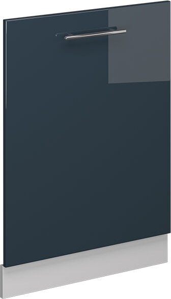 Thumbnail - Geschirrspülblende Fame-Line, Dunkelblau Hochglanz, 60 cm ohne Arbeitsplatte, Vicco