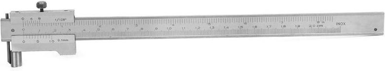 Messschieber 0–200 mm, parallele Markierungslehre aus Edelstahl zum Messen und Markieren verschiedener Bearbeitungsarten...