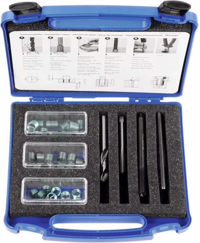 Helicoil plus Gewindereparatursatz din 8140, M8X1