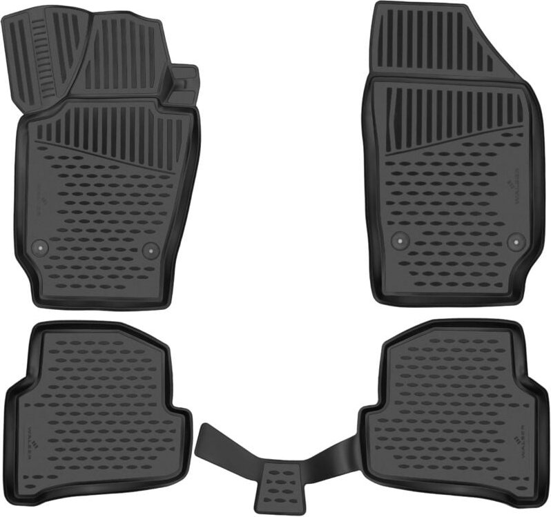 Walser - Gummimatten xtr für Skoda Fabia iii (NJ3)/Fabia iii Kombi (NJ5) 2019-Heute