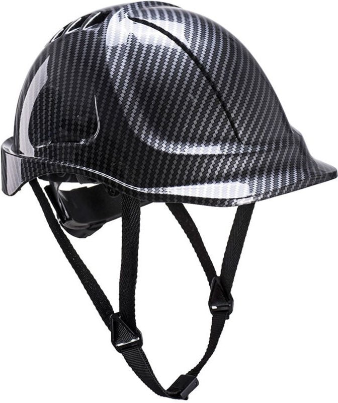 Endurance Carbon-Look Helm Grau