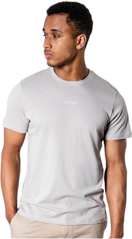 Basic Tee xl Ice Grey - Stier