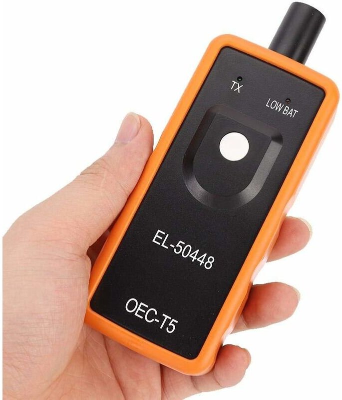 SJLERST Auto Tire Pressure Monitor Sensor with Universal Car TPMS Reset Relearn Activation Tool, Ensure Optimal Tire Pre...