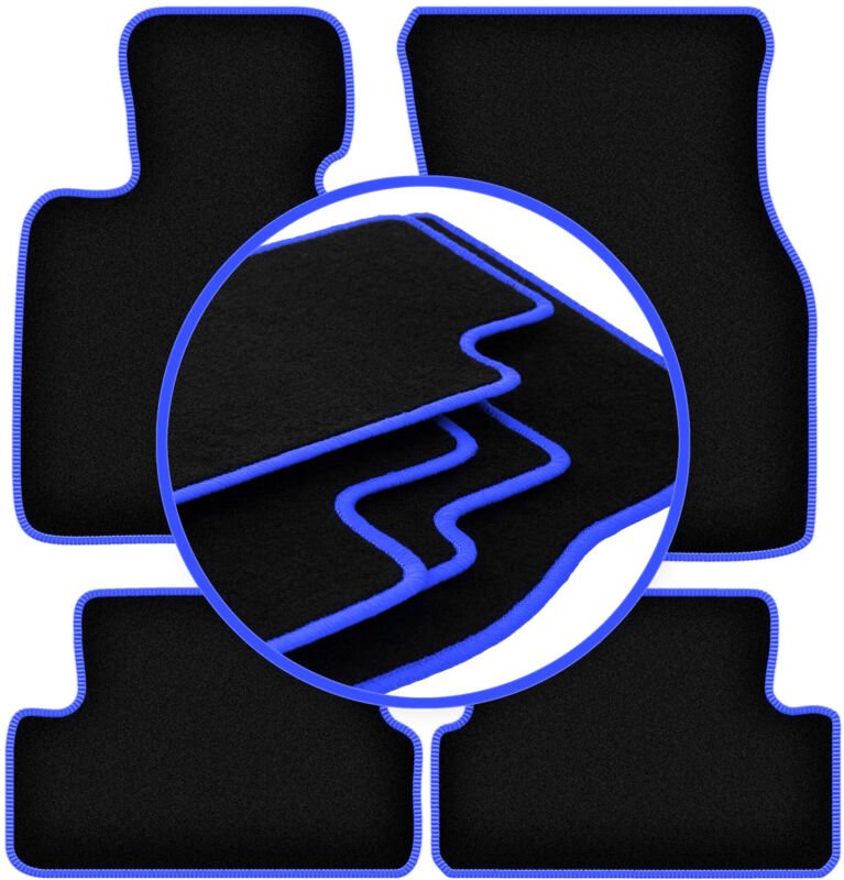 CARLUX-BLUE Auto-Fußmatten für: Mini Countryman Fließheck (2014-)