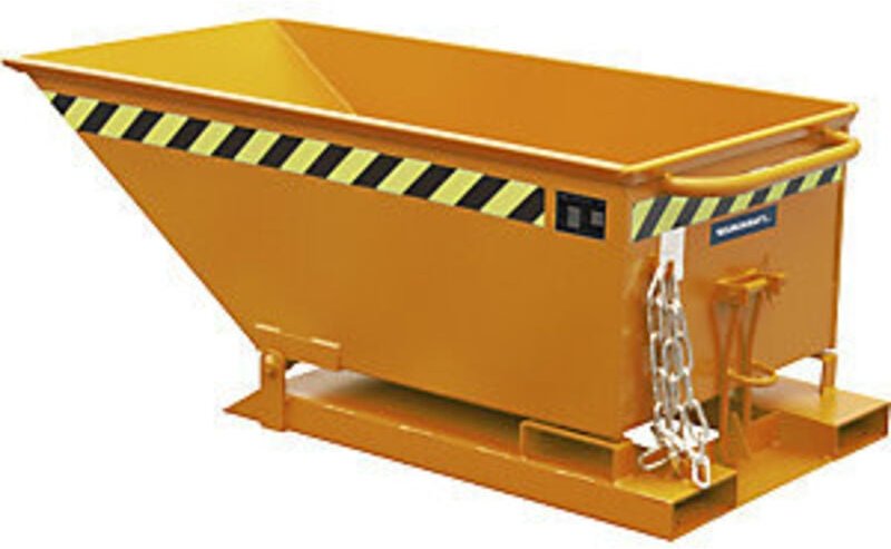 Bauer Kippmulde KN 250, lackiert, Gelborange