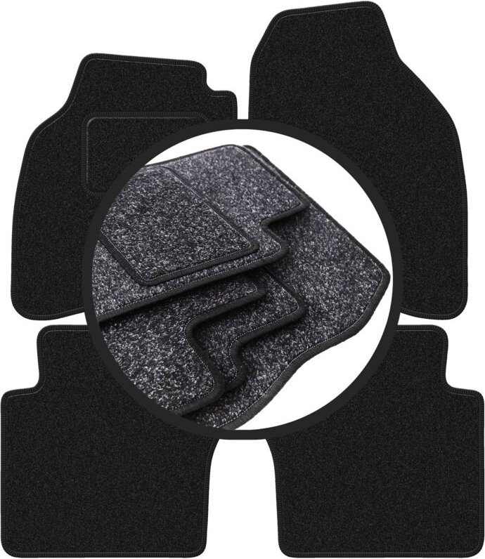 ANTHRA Autofußmatten für: Honda Jazz II Fließheck (2002-2008)