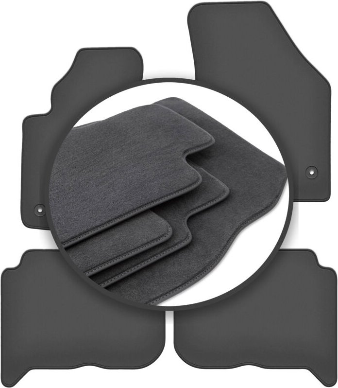 Premium-Fußmatten für: Volkswagen Touran I Minivan (2004-2010)