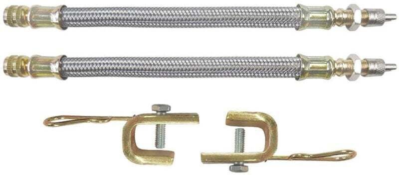 Thumbnail - Reifenventilverlängerung, Reifenventilverlängerung für LKW-, Bus- und Anhängerreifen, 18 cm, 2 Stück, Zubehör für Outdoo...