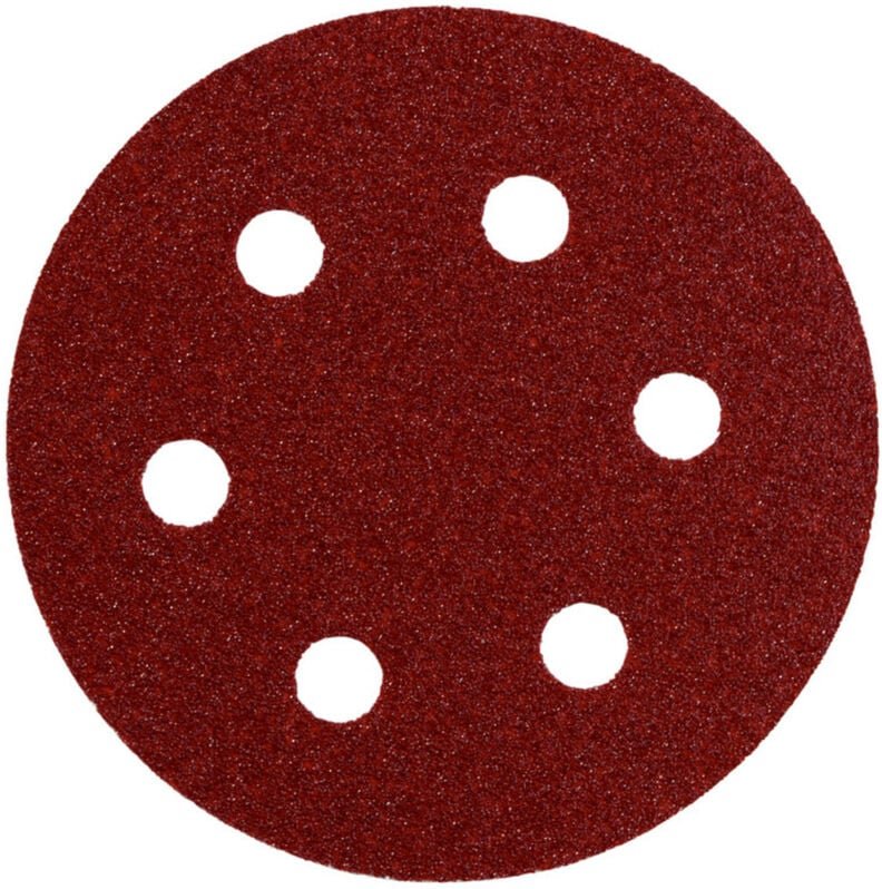 Thumbnail - 10 Haftschleifblätter 80 mm, p 40, Serie 'professional', für Holz und Metall, fü - Metabo