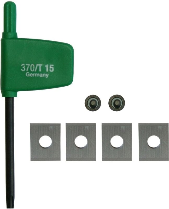 Wendeplatten-Set hw-wp 7,6x12x1,5 (4x) - 491390 - Festool