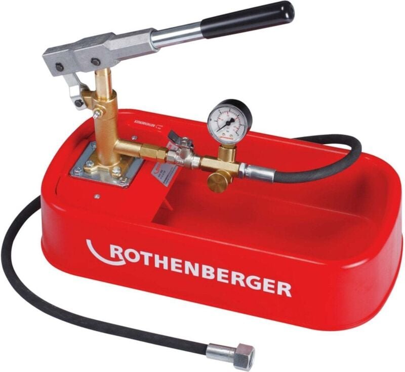 Rothenberger - Prüfpumpe rp 30 0-30bar r 1/2 Zoll Saugvolumen p.Hub ca.16 ml