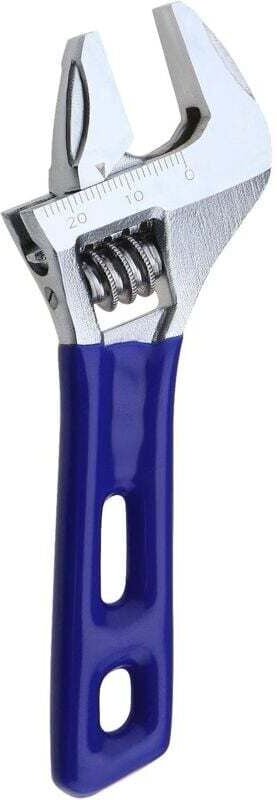 Rollgabelschlüssel, große Öffnung, verstellbar mit kurzem Griff, Rohrzange, verstellbarer Maulschlüssel (6")