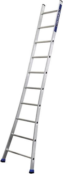 Matisère - Aluleiter 14 Sprossen, zu erreichende Höhe 3.90m - 610714