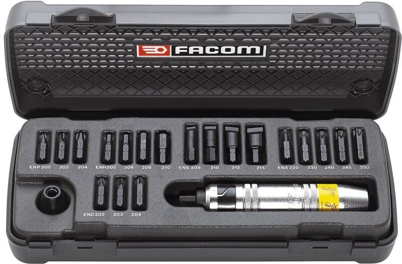 Zusammensetzung von 21 1/2 FACOM-WERKZEUGEN mit Schlagschrauber - NS.265M
