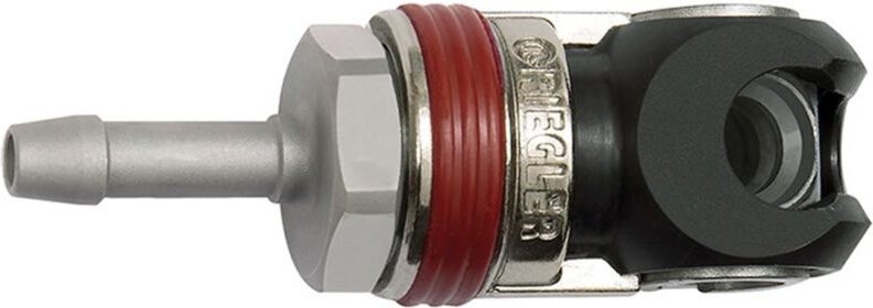 Schwenk-Sicherheitskupplung nw 8, iso 6150 c, Stahl, Tülle lw 13 - Riegler