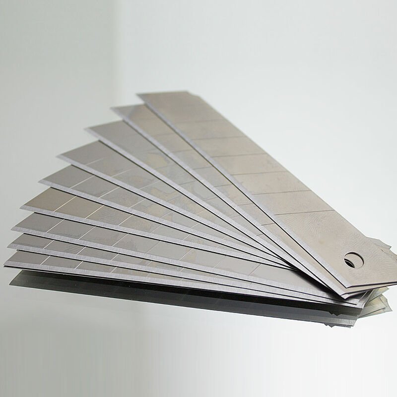 Profi Abbrechklingen Ersatzklingen Cuttermesserklingen Klingen für Cuttermesser (Stahl, 800)