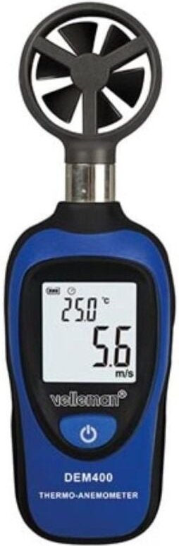Velleman - digitales mini-thermometer-anemometer