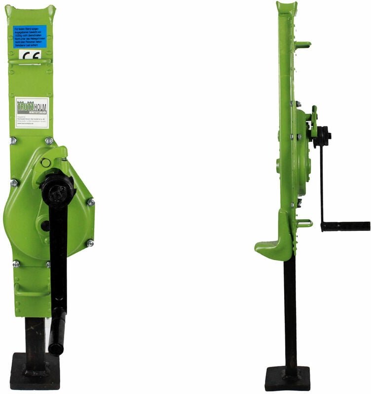 Thumbnail - Stahlwinde Zahnstangenwinde 1500 kg Hubwinde Stockwinde 1,5t