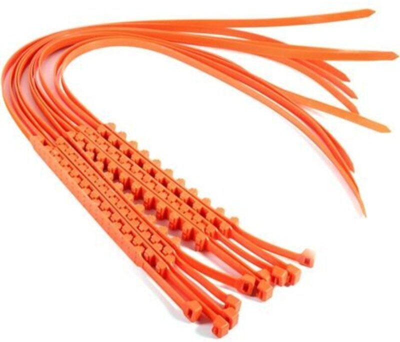 Thumbnail - 10 Stück für Reifenkette für Schneesocke für Reifen Universal Anti-Rutsch-Reifenketten Nylon Auto wiederverwendbare Notf...