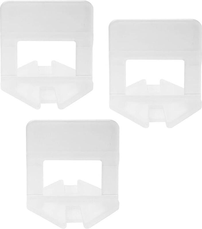 100 Stück 1,5mm zum Fugenbreitenausgleich für Fliesen Selbstnivellierender Fliesenabstandshalter Fliesennivellierset für...