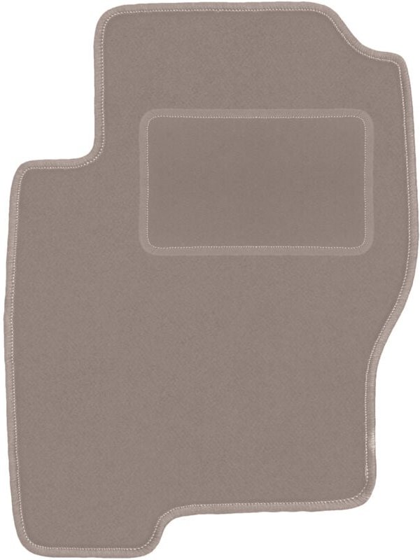 Beige Fahrermatte für: Nissan Navara III D40 Pickup (2005-2011)