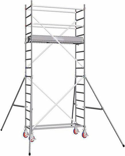 Rollgerüst 1 Gerüstdielen - Max.Arbeitshöhe 4.90m - 7120030