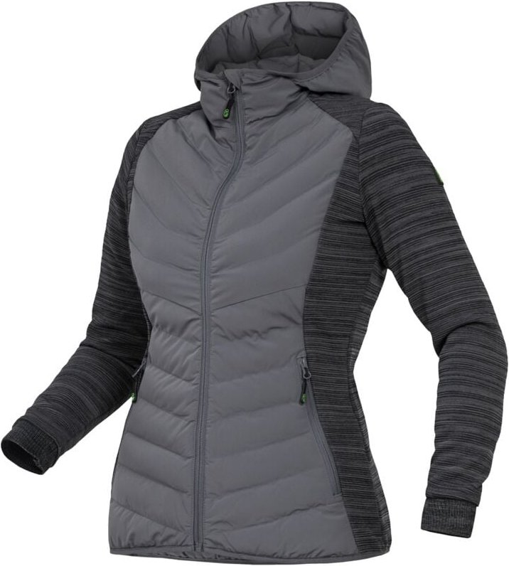 Leibwächter Hybridjacke Damen cadhyj Gr. 38 grau