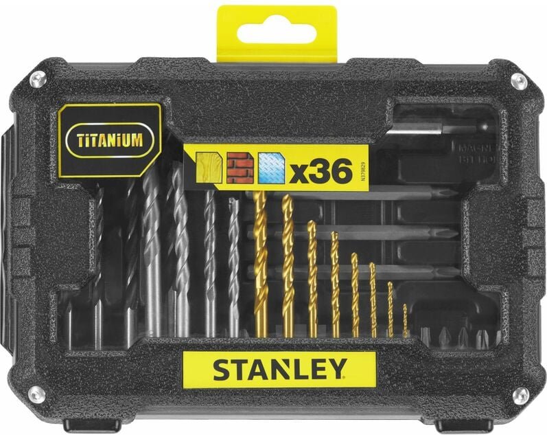 Zubehör - Bohrer-Bit-Set 36-teilig STA7222-XJ - Stanley