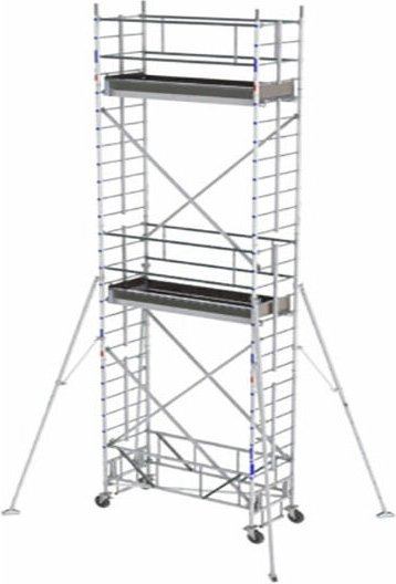 Matisère - Rollgerüst 4 Bühne - Max. Arbeitshöhe 13.30m - IPS1124T
