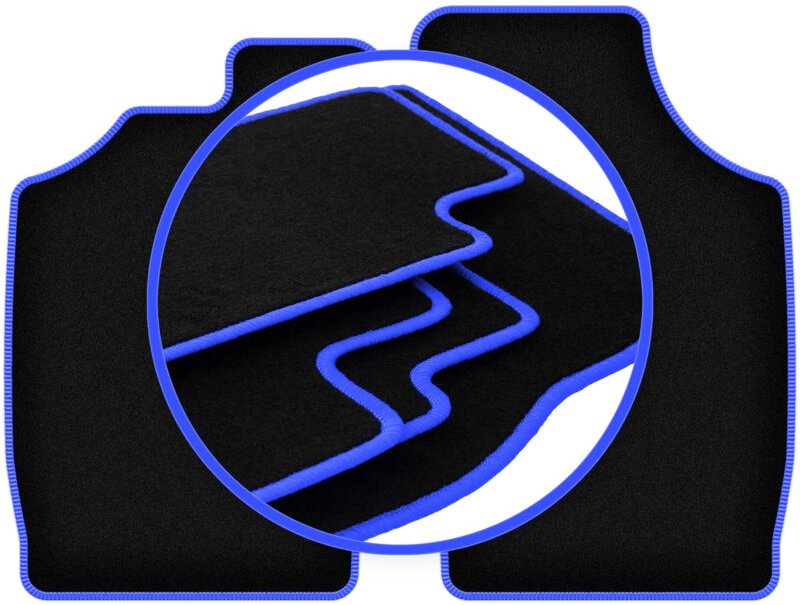 CARLUX-BLUE Automatten für: Daihatsu Cuore V Schrägheck (1997-2003)