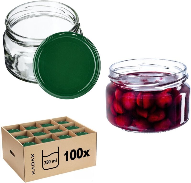 KADAX Glas Klara 250ml fi82 TO-250/1 Paket 100 Stück