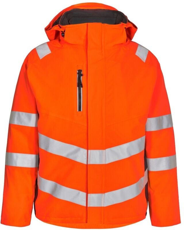 ENGEL Warnschutz Winterjacke Safety 1946-930-1079 Gr. S orange/anthrazit grau