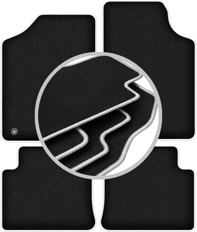 CARLUX-SILVER Autofußmatten für: Citroen ZX Fließheck (1991-1998)