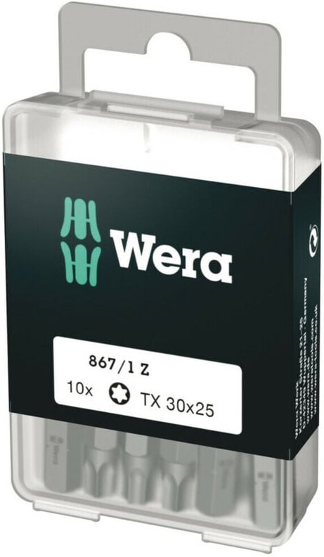 TORX-Bits DIY-Box, 30x25 mm - 05072411001 - Wera